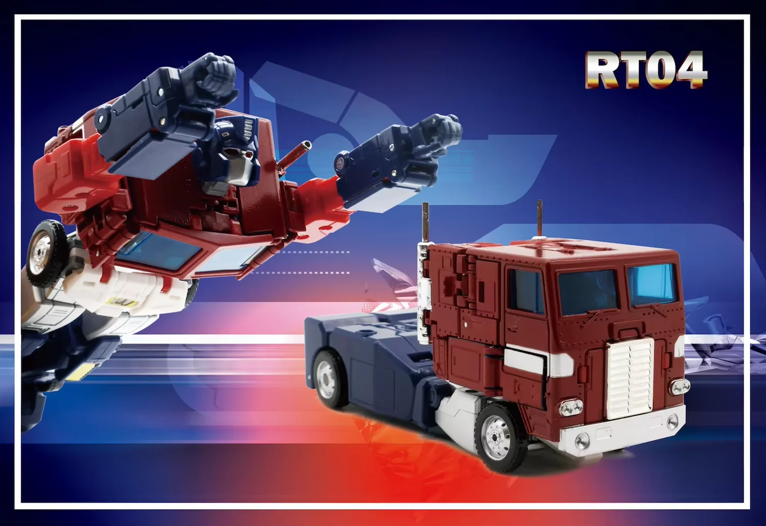 IN STOCK RT04 RT-04 Supere mp60 ko OP Alloy Chimney Revised Edition Action Figure Model Transformation Toys