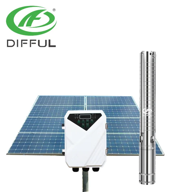 Stainless steel dc solar powered pump bore well submersible water pump