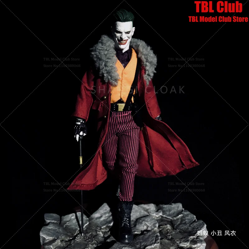 

1/12 Scale Male Clothes The Clown First Place Villain Character Crazy Criminal For mezco 6-inch Action Figure Soldier Scene