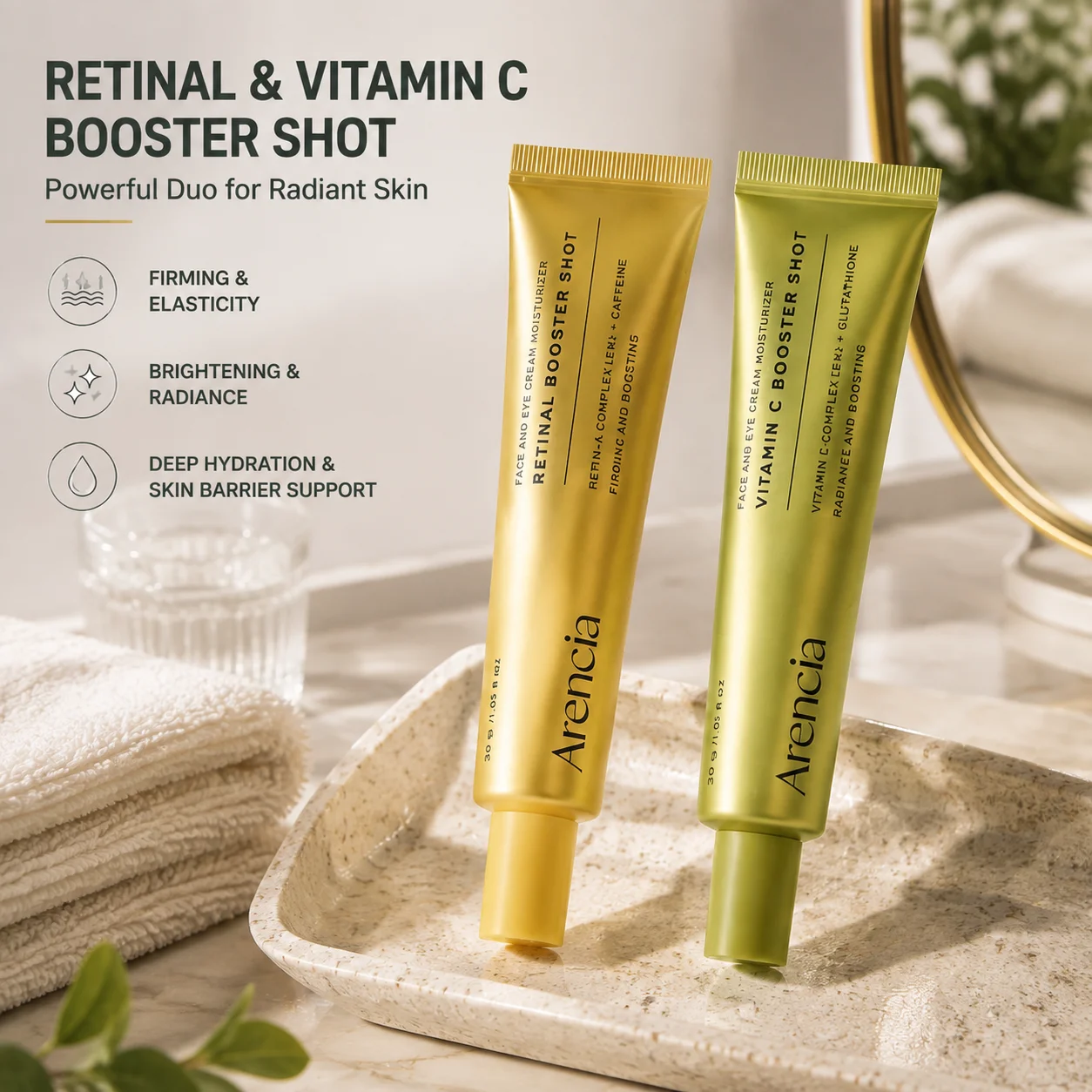 30g Retinal Booster Shot Serum - Caffeine Eye Serum 评论和价格