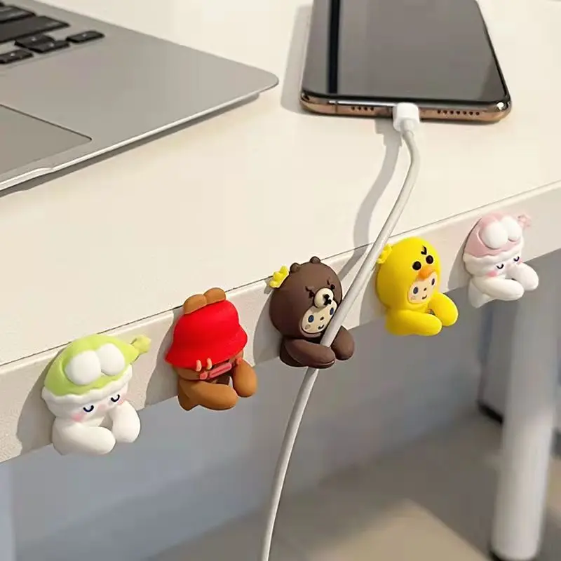 2PCS Adhesive Cable Clips Upgraded Wall Wire Clips for Cable Management Strong Cord Clips Wire Holders for The Wall Under Desk