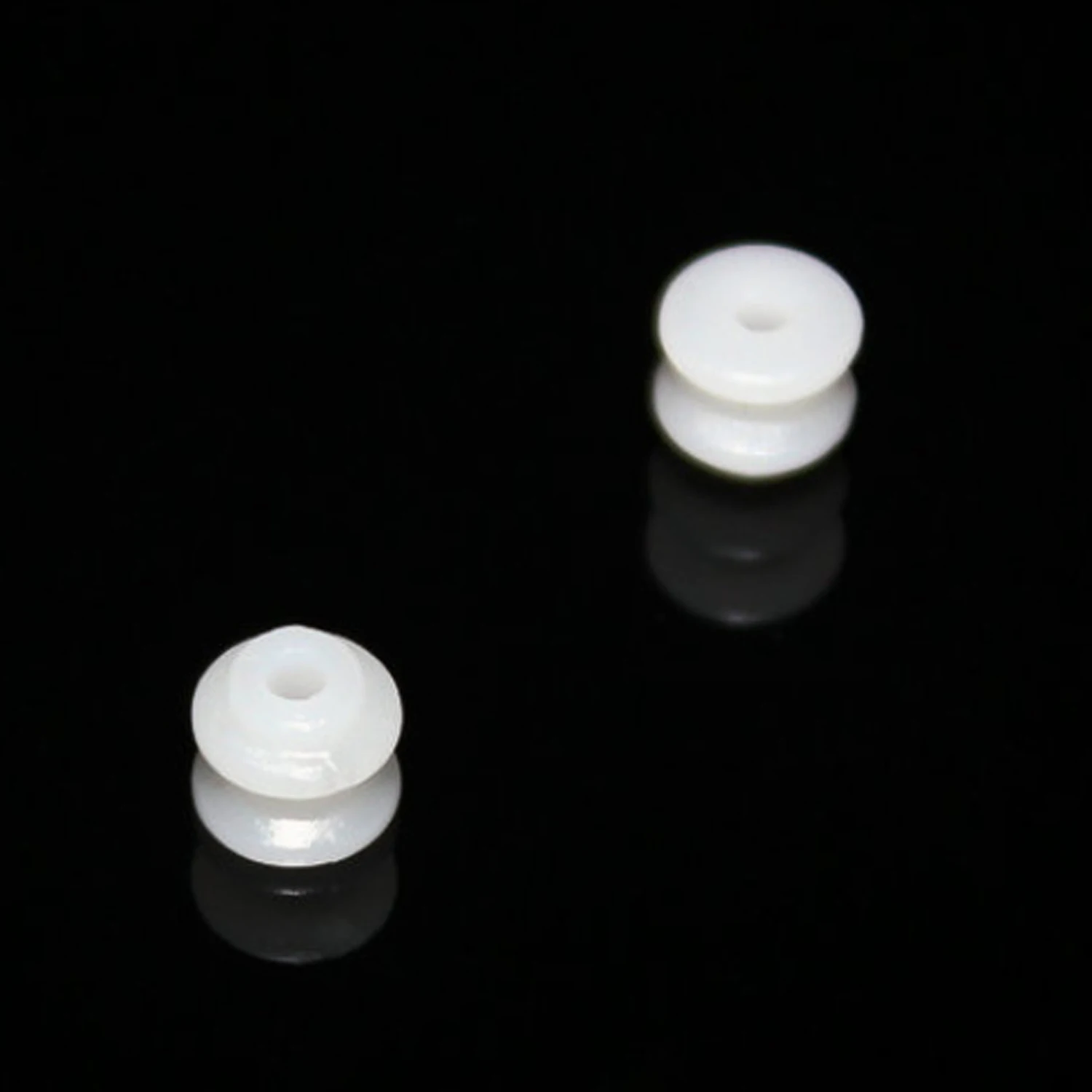 100 قطعة 62A مايكرو بكرة بلاستيكية صغيرة عجلة 2*6 مللي متر بكرة صغيرة والعتاد توقيت عجلات Dia.6mm رمح ضياء. 2 مللي متر 1.95 مللي متر المحرك لعبة