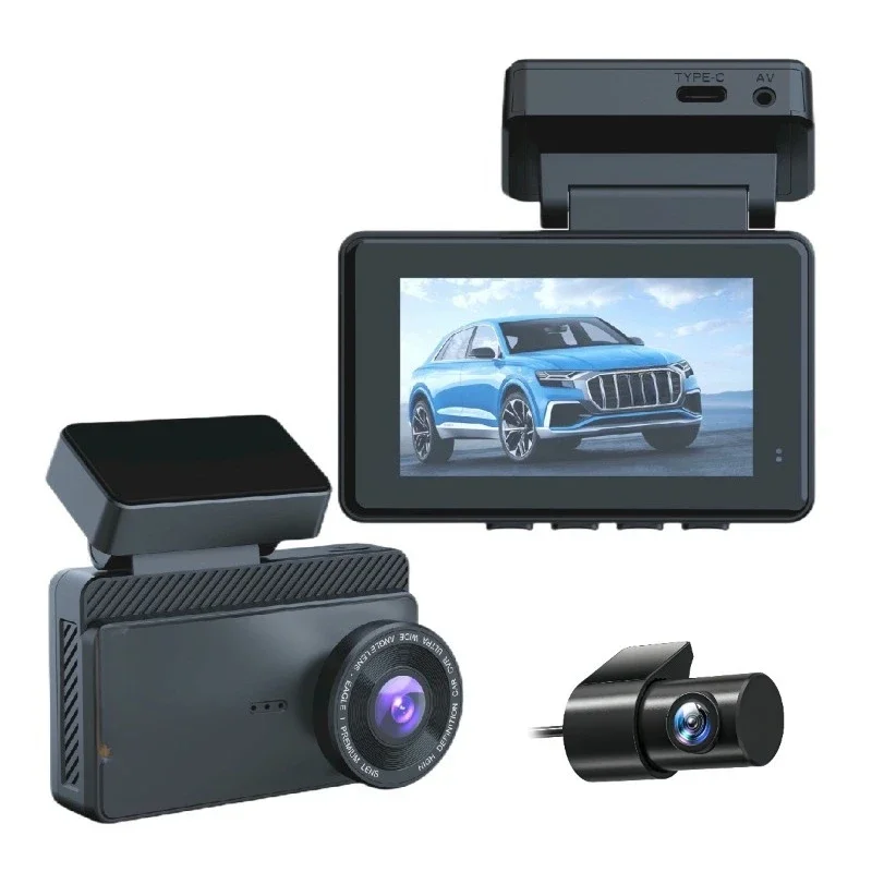 3 inch screen A601 4K + 2K driving recorder night vision high definition ADAS wifi DashCam