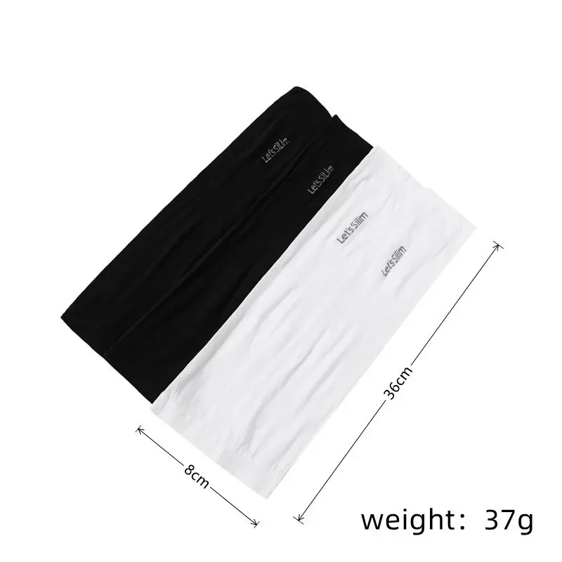 Outdoor UV Solar Arm Cover for Men and Women Riding Cool Ice Silk Elastic Arm Cover for Driving Sunscreen Sleeve Cover in Summer