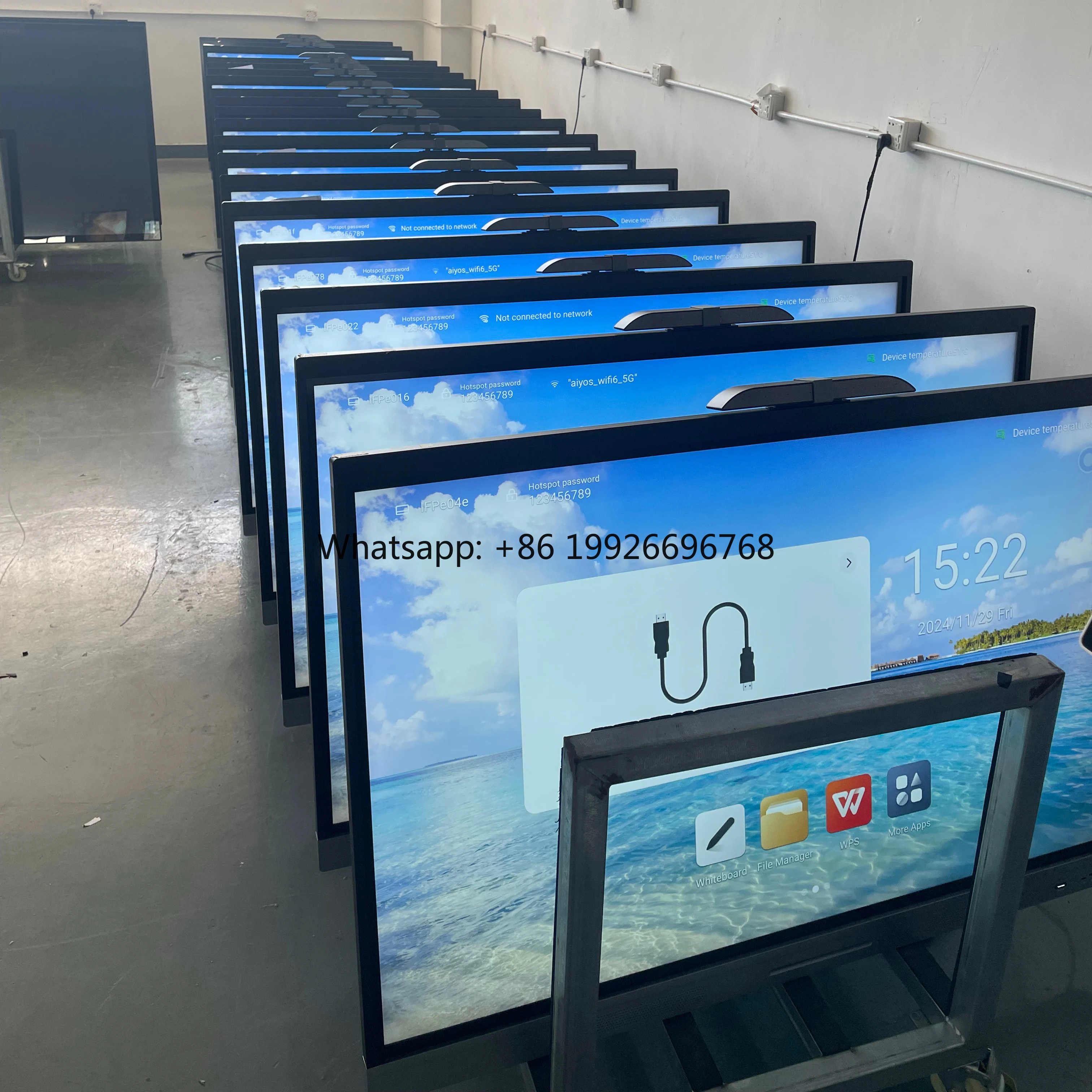 65/75/86/100 дюймов 4K дисплей