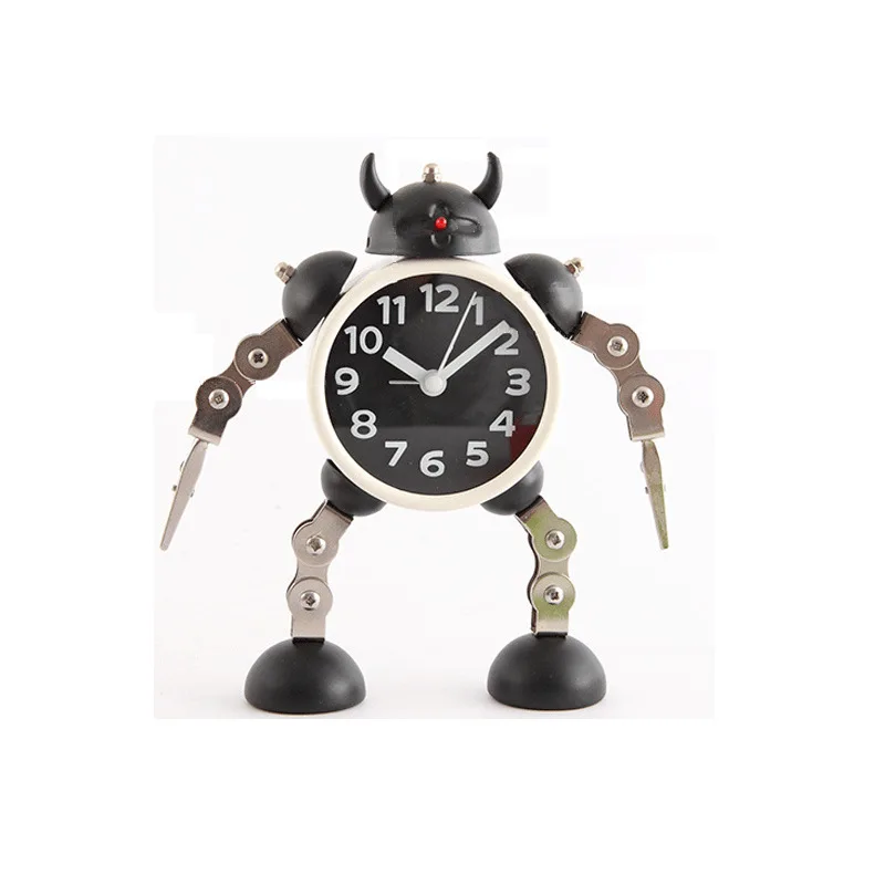 mute-enfants-grand-engrenage-horloge-garcon-personnalite-metal-reveil-creatif-robot-reveil