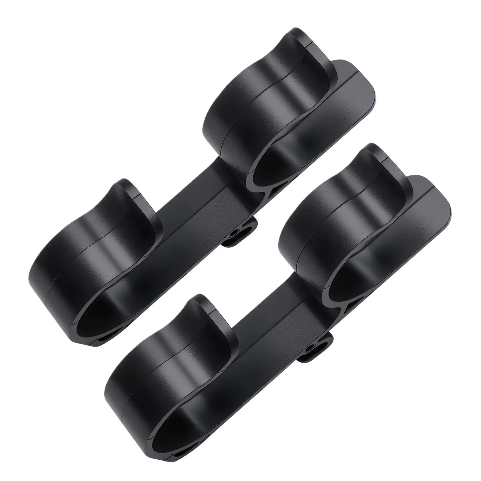 Punch-Free Double Hook Car Storage Clip Multifunctional Backseat Umbrella & Bag Holder Stable Clamping Structure For Truck SUV