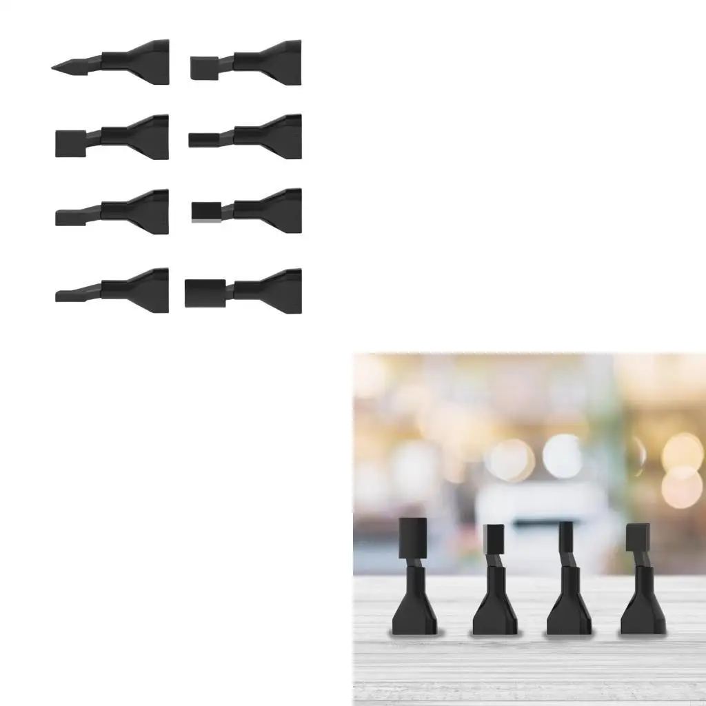 

P82E 8PCS Replacement Sanding Heads for Reciprocating Sander Reciprocating Sander Head Set Portable Electric Sanding Pen