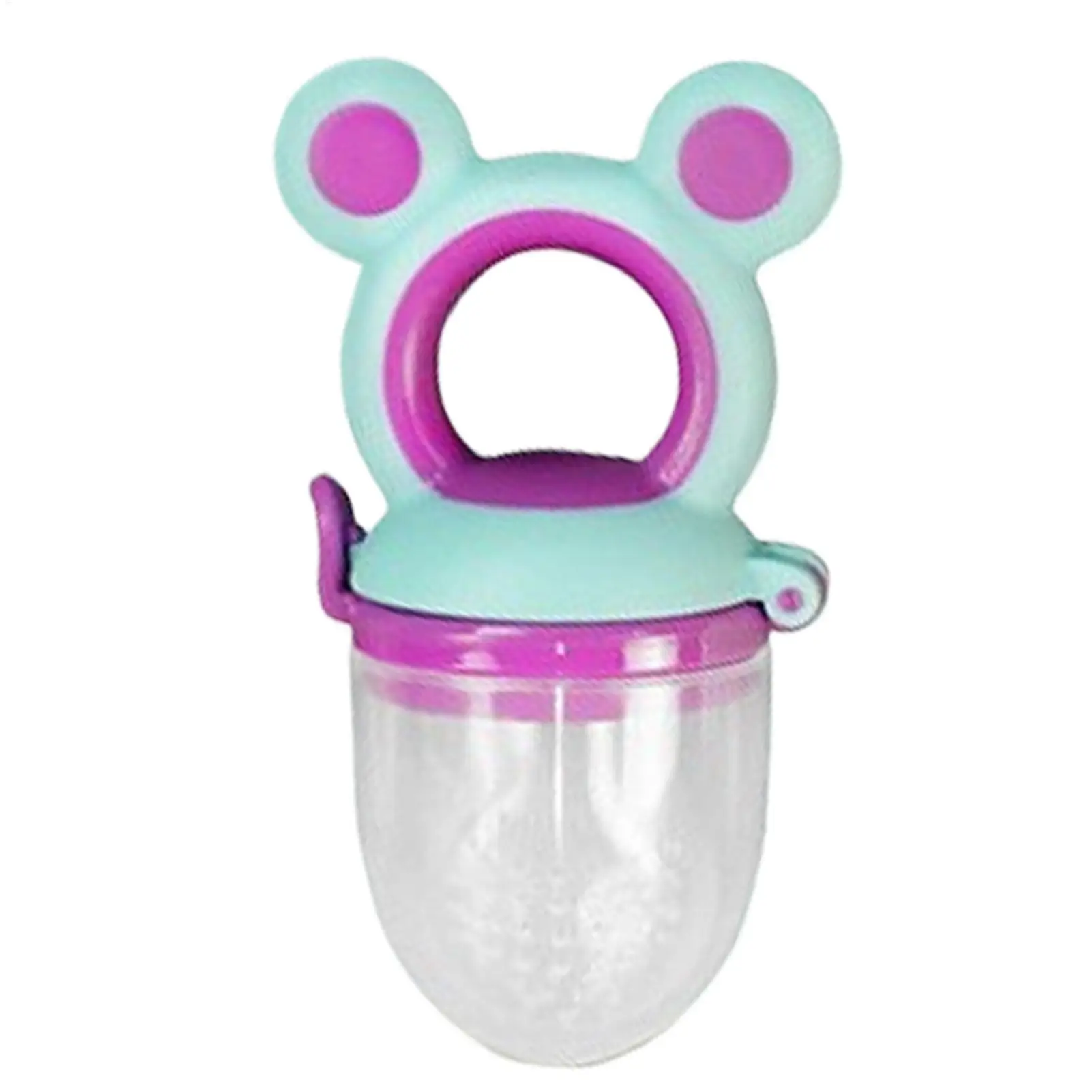 

Baby Fruit Feeder Baby Food Pacifier Feeder Nibbler Silicone Teething Toys Led Weaning Supplies For 4 Months Toddler Boys Girls