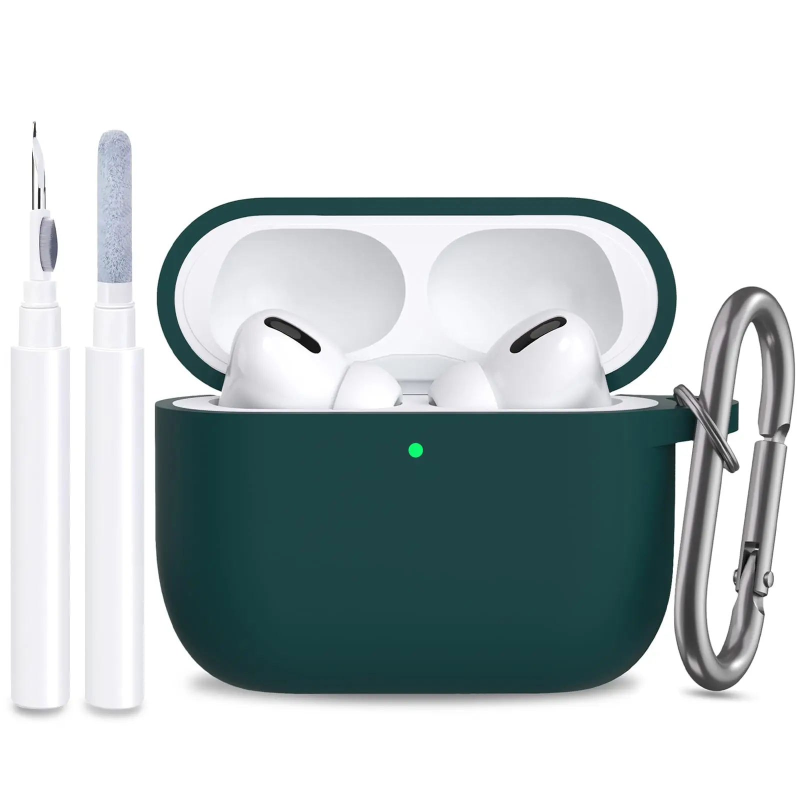 2025 für AirPods Pro 3. Generation Hülle Weiche Silikonhülle für AirPods Pro 3, Schutzhülle mit Reinigungsset für AirPods Pro 3 – Detail 29