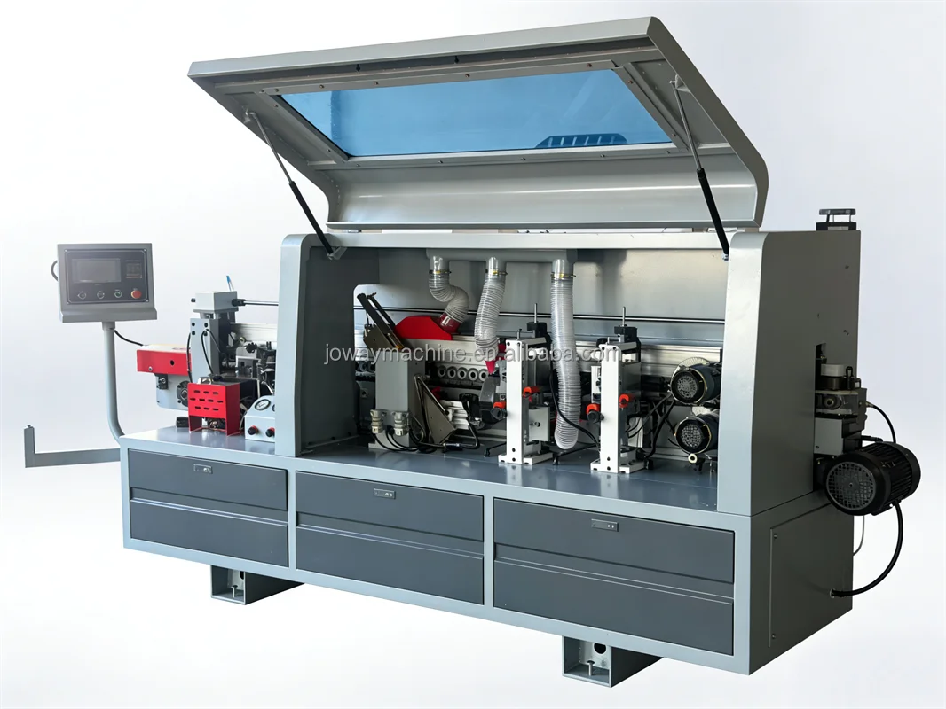 Compact Edgebander Wood Machine Small Edge Bander Machine with 5 Functions Auto Edge Bender