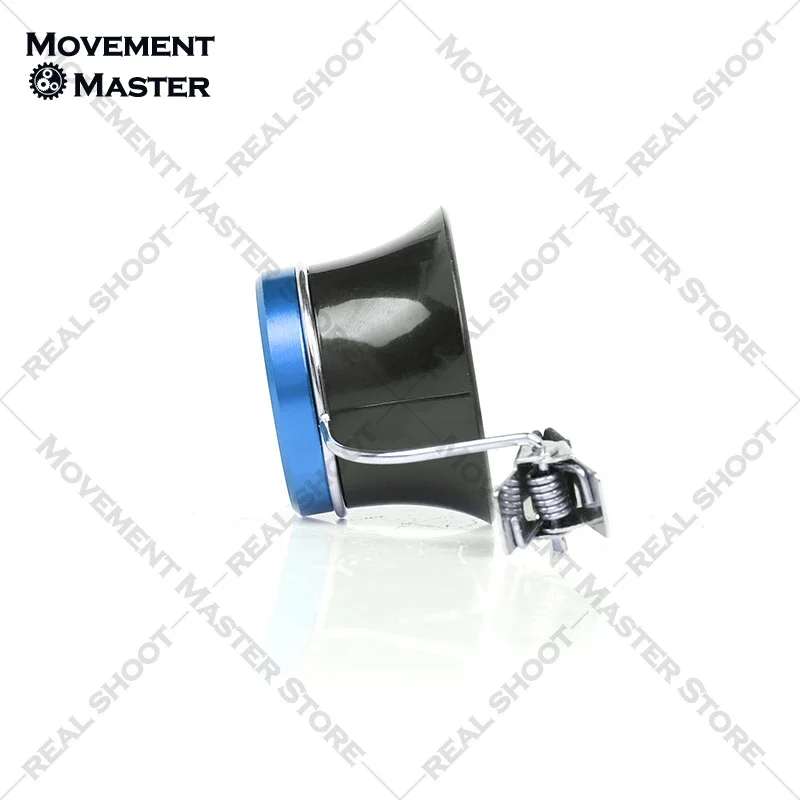 Máscara de olho, armação de óculos fivela lupa relógio jóias clipe em óculos uso 10 vezes, ferramenta de reparo de relógio