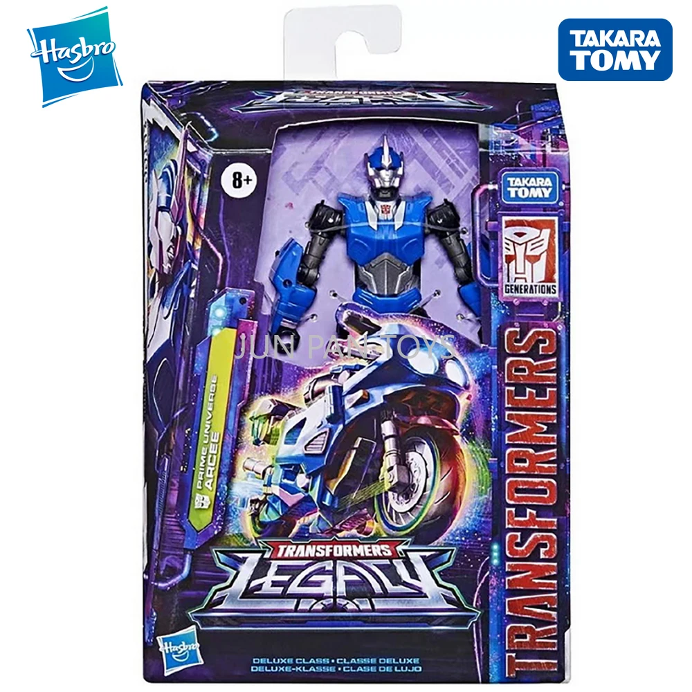 

Hasbro TAKARA TOMY Transformers Generations Legacy Kickback Arcee Deluxe Class Action Figure Collectible Model Boys Toys Gifts