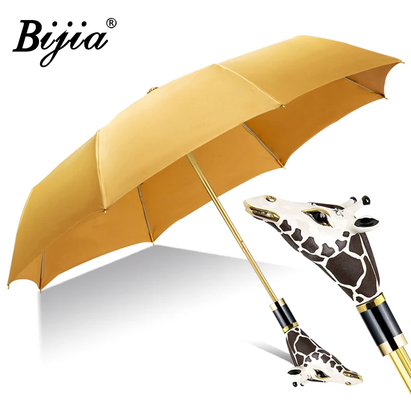 large women umbrella Folding business adult windproof uv protection fashion umbrella outdoor guarda chuva Rain Gear BD50UU