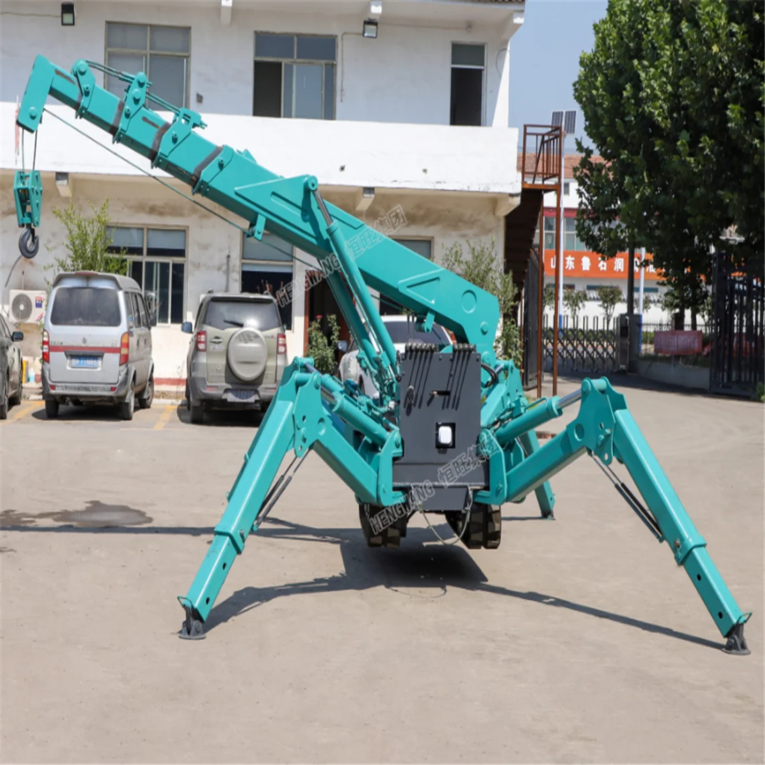 ورشة عمل رافعة كهربائية صغيرة العنكبوت الزاحف العنكبوت رفع #3