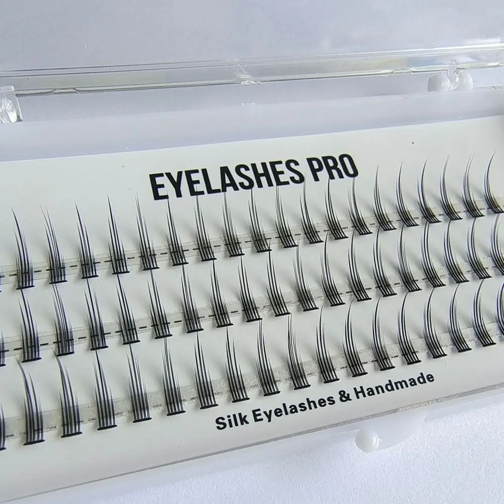 Neue 3D Wispy Cluster Wimpern Natürliche Weiche Einzelwimpern Handgefertigte Falsche Wimpern Wimpernverlängerung