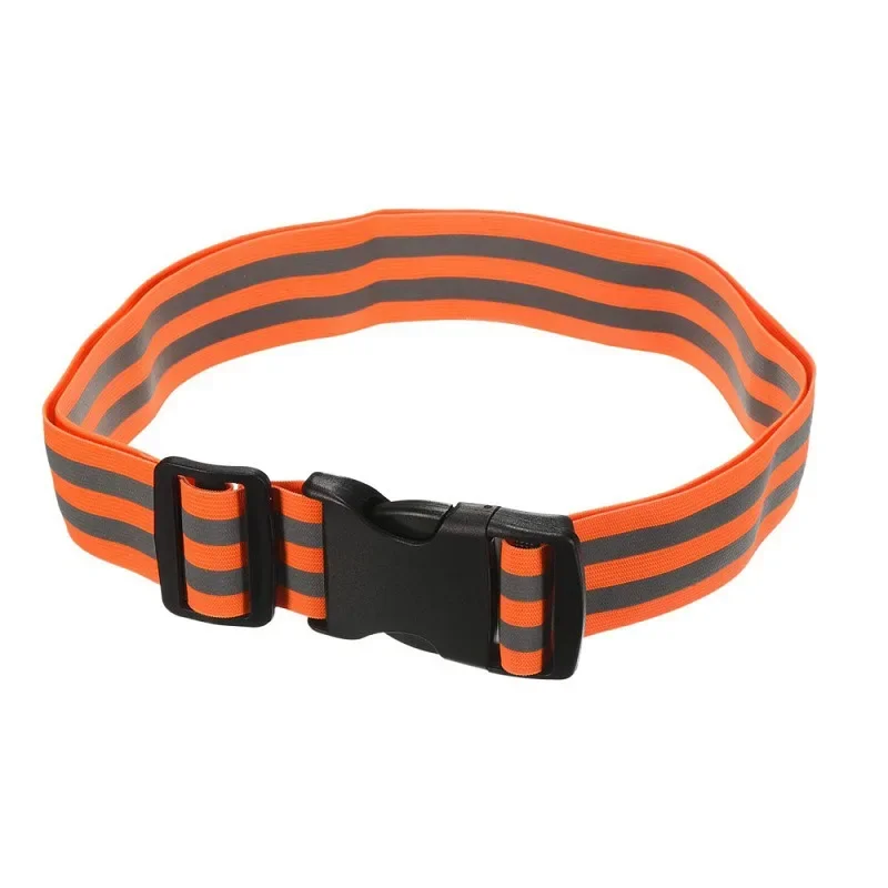 Ceinture de sécurité pour la course de nuit, soutien de la taille, coulée haute visibilité, accessoires de vélo de marche, 1PC