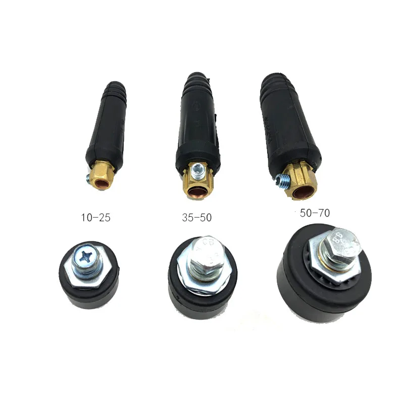 Welder Quick Cable Connector, Fast Plug Socket for ZX7 Portable Welding Machine Torch Lead
