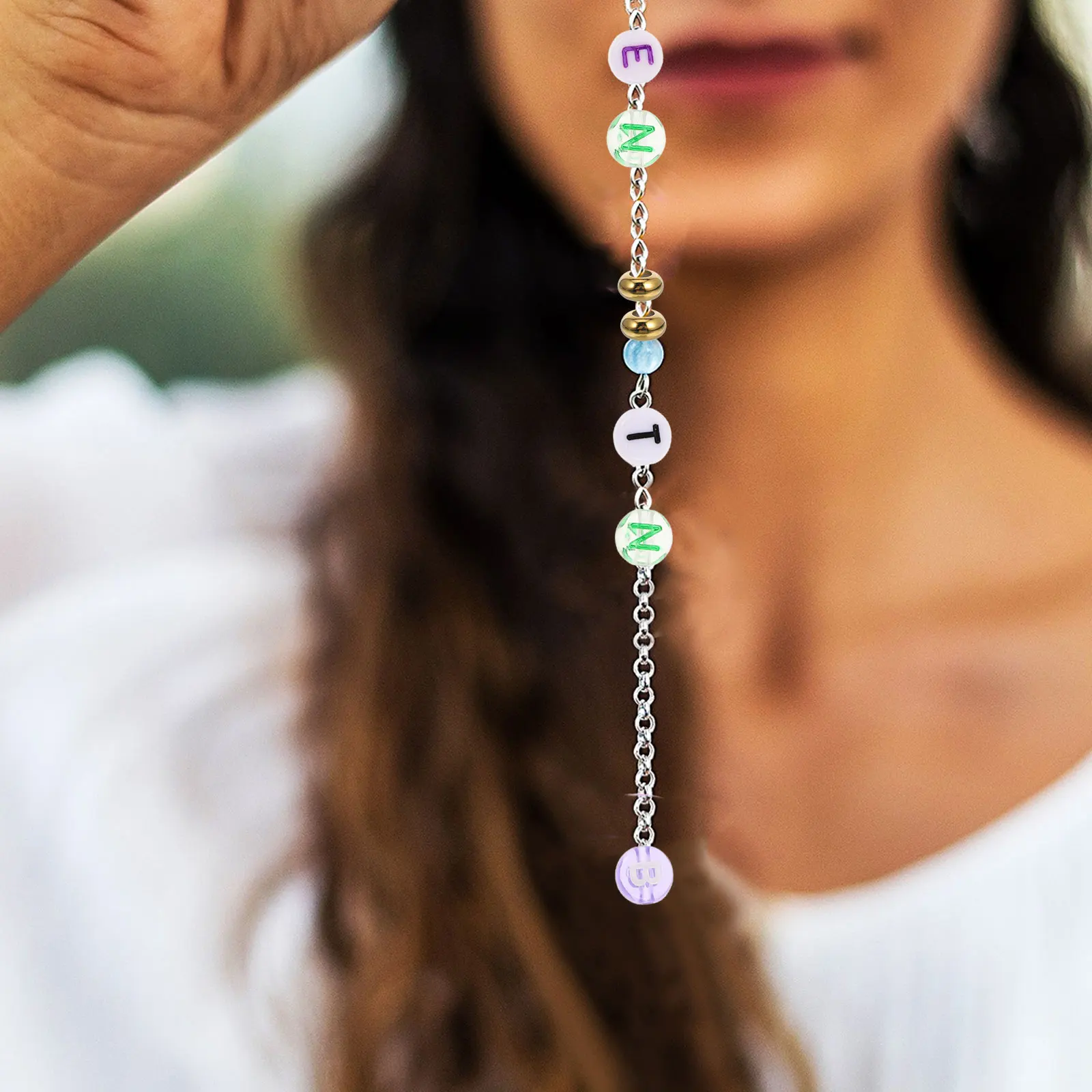 

700Pcs Alphabet Letter Beads Colorful Round Beads for Bracelet Keychain DIY Jewelry Making Friendship Bracelet Charms