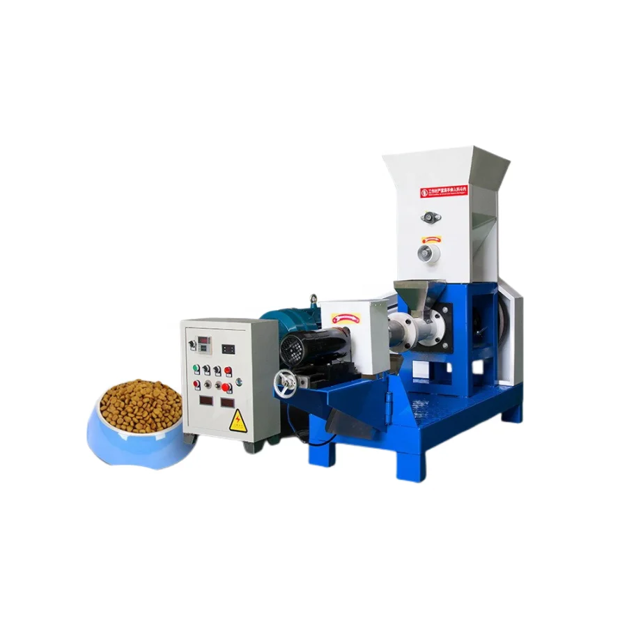 Pet Bird feed dog food processing equipment animal feed extruder