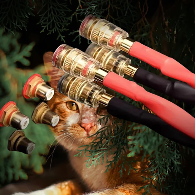 

Premium 4-Channel Speaker Cable - McIntosh Pure Copper OFC w/ Low-Impedance Gold Banana Plugs​