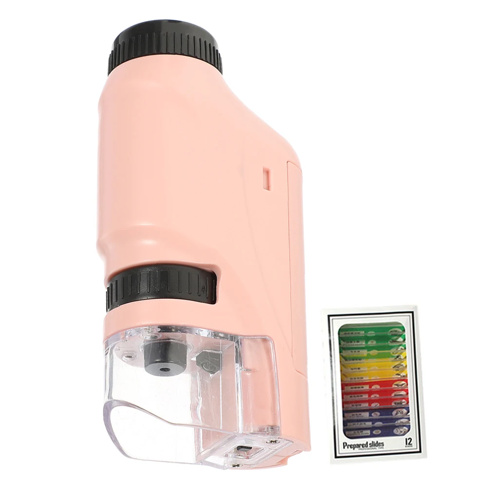 

Microscope Toy Beginner Kids Mini Children Science Childrens Children's Optical