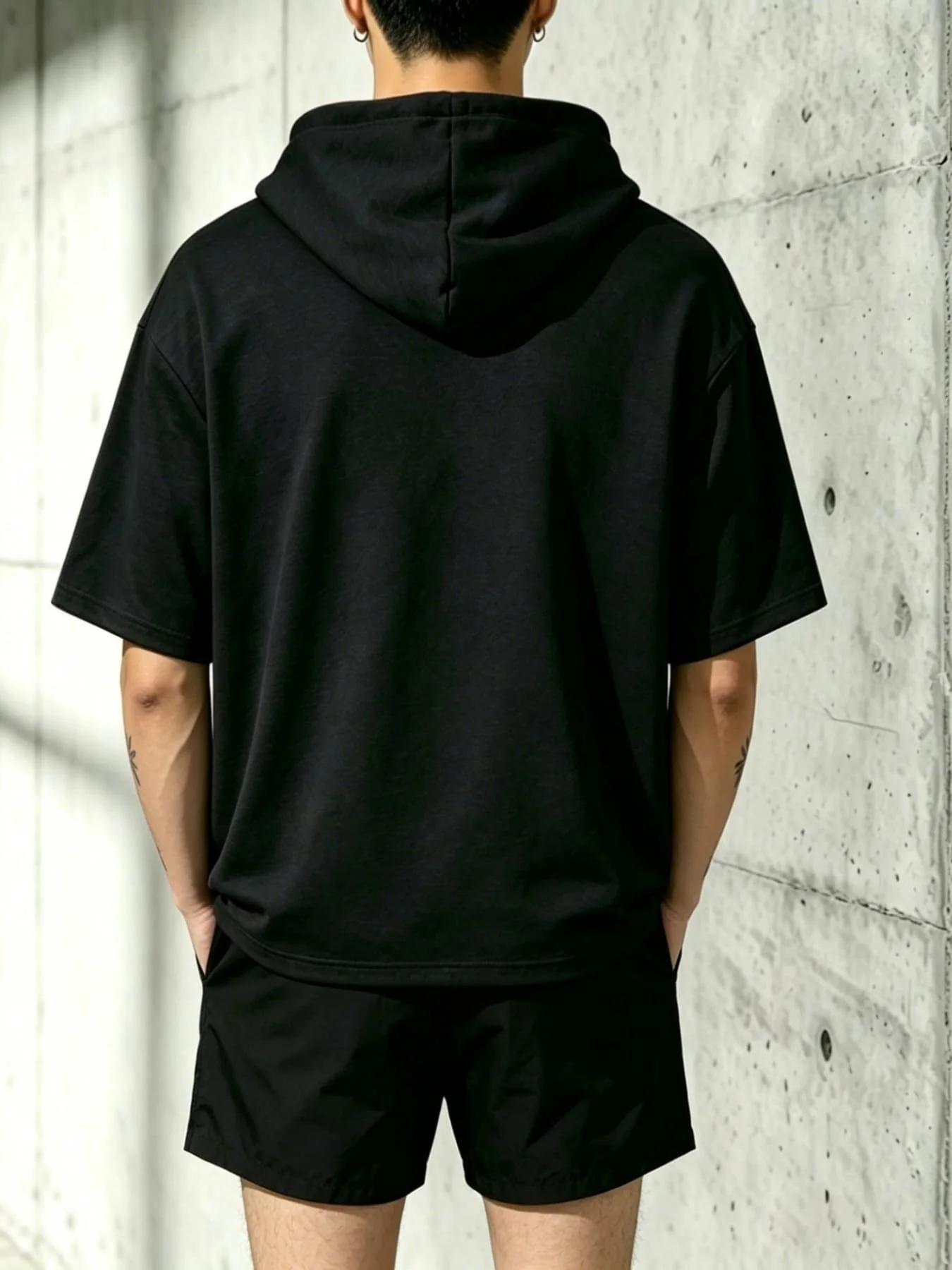 Dorm Club Late Night Study Vintage Book Vinyl Graphic Short Sleeve Hoodie Men