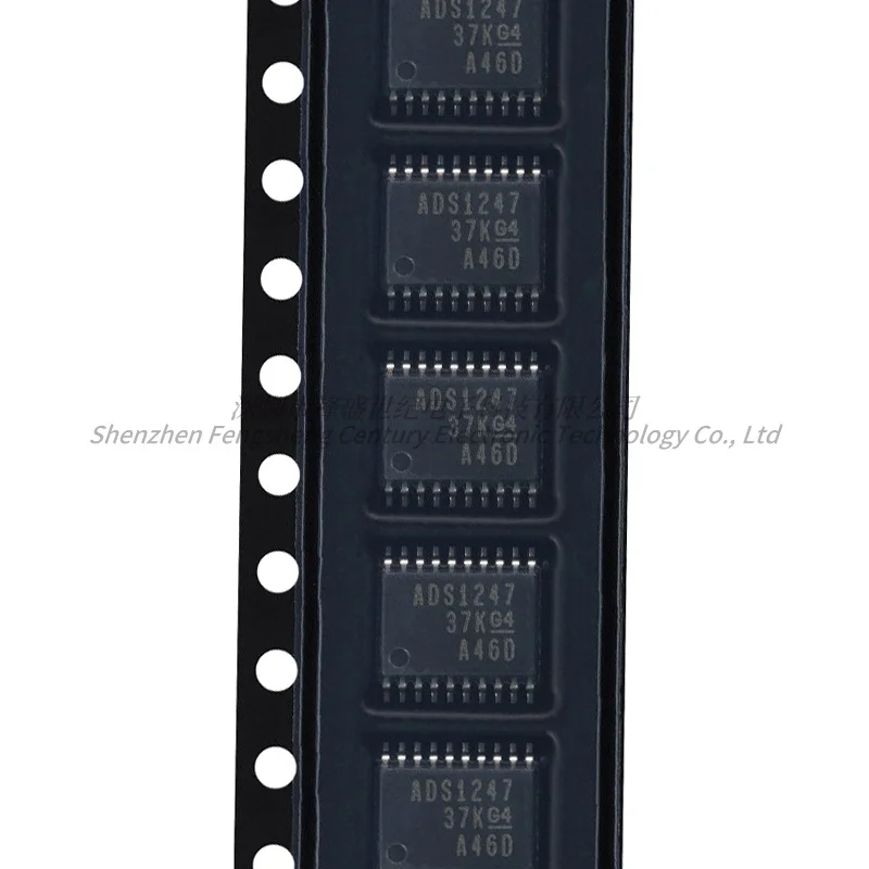 ADS1247IPWR ADS1247 ADS1247IPW TSSOP-20 24-Bit Analog-to-Digital Converters for Temperature Sensors New Original