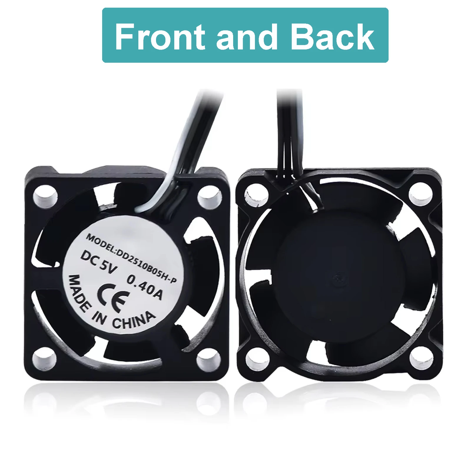 1-2PCS Koelventilator voor Bambu Lab X1 X1C Combo Dual Kogellager Borstelloze Fan voor Bamboe P1P P1S hotend 3D Printers Onderdelen