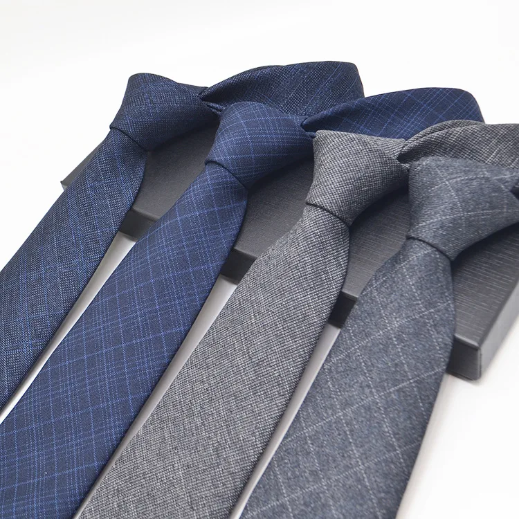 Corbata de tela para traje de punto para manos de negocios para hombres, personalizada y a la moda, versátil en el Reino Unido