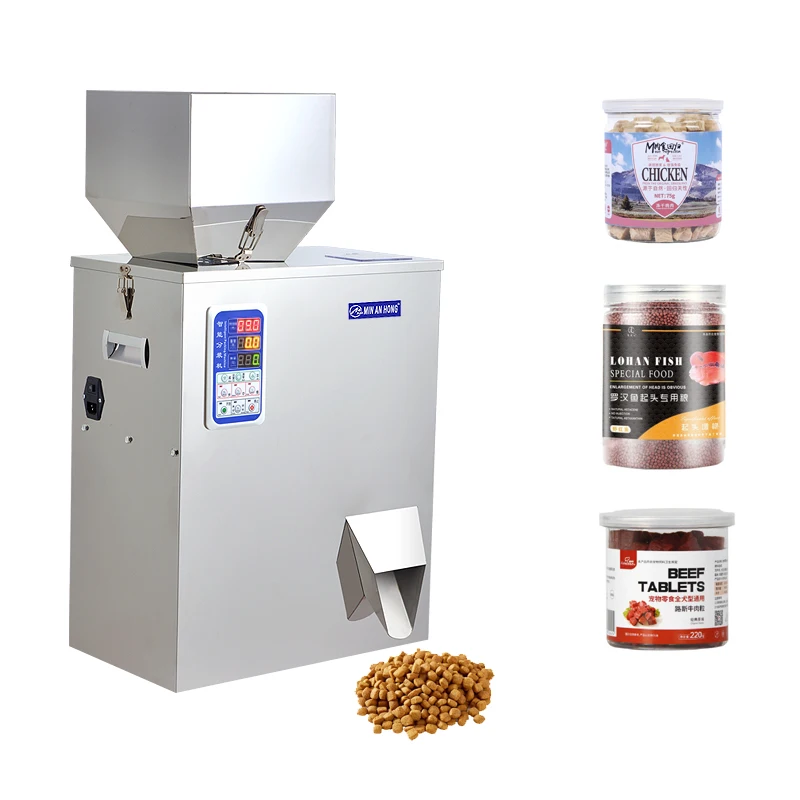 BN Powder Filling Machine 500g Particle Weighing Filling Machine Automatic Powder Filling Filler For Tea Granules Seeds