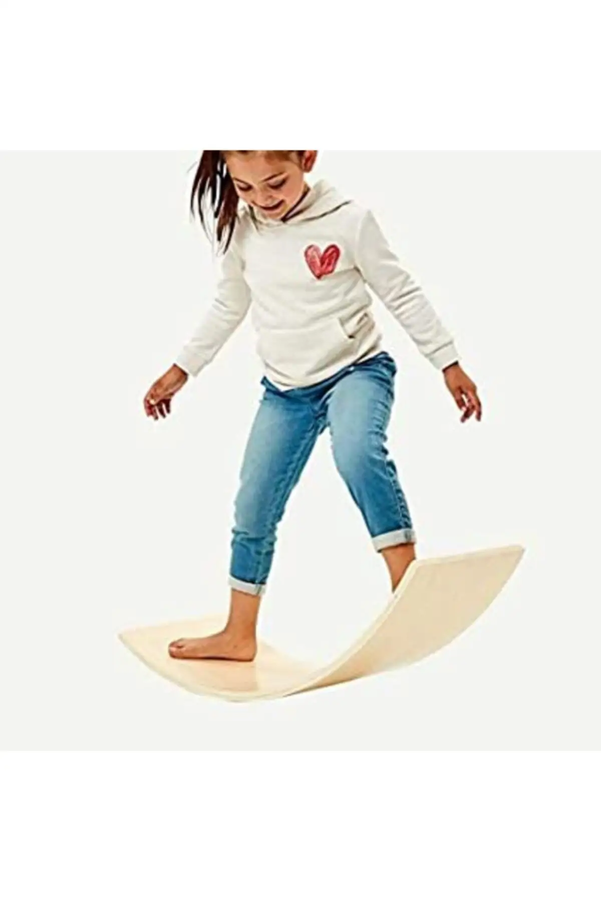 Wooden Child Balance Board Yoga Exercise Sports 50 X27cm Game Platform playground walking devices stepper fitness Treadmill gym