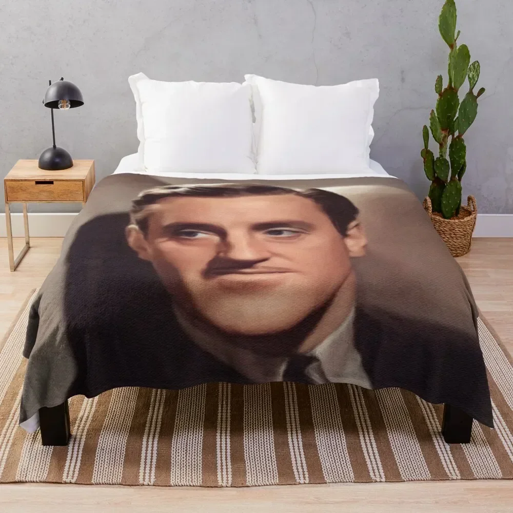 Basil Rathbone, Movie Star Throw Blanket Luxury Brand Soft Plush Plaid Luxury Blankets