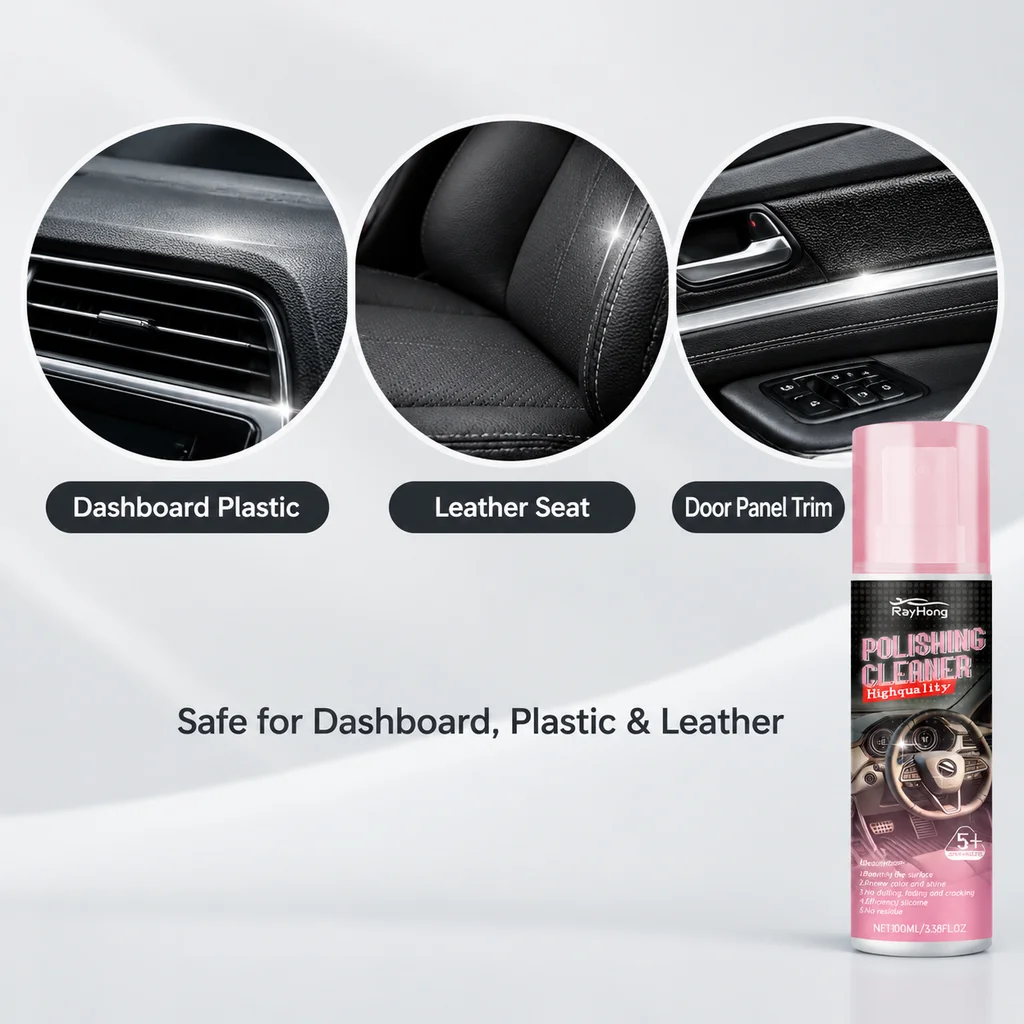 Средство для полировки и очист – обзор и цена Leather Cleaner Interior