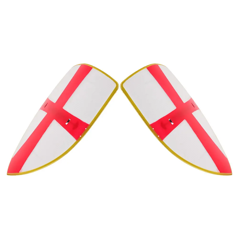 2Pcs Kids Medieval Shield Cosplay Props 11.79x7.66 Lightweight Plastic Role Play Performance Costume Accessory