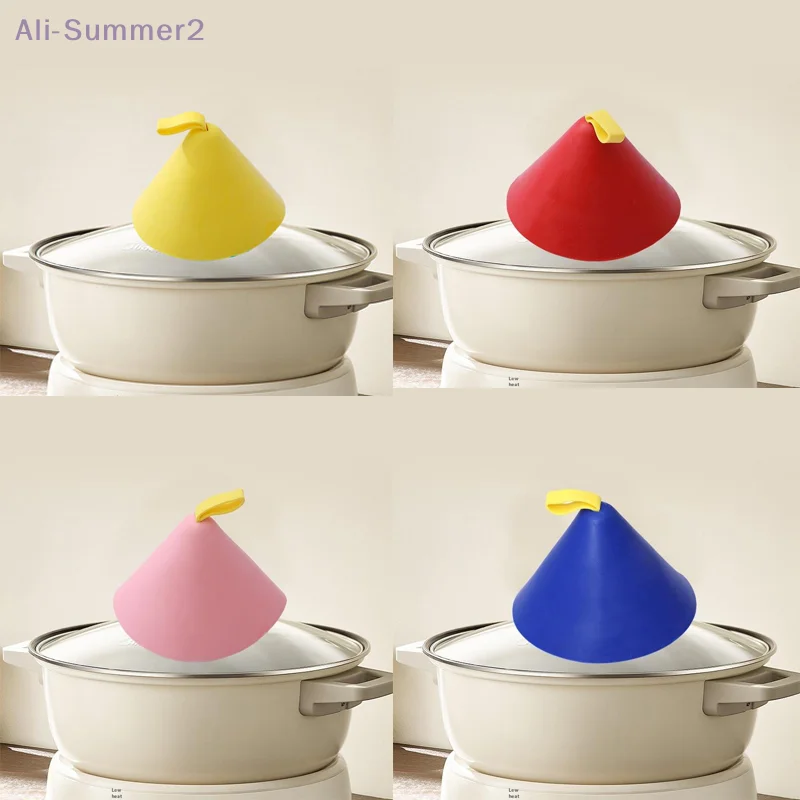 {MX} Silicone Anti Scald Clip Insulation Glove Microwave Oven Baking Anti Slip Finger Cover Heat Resistant Gripper For Hot Bowl