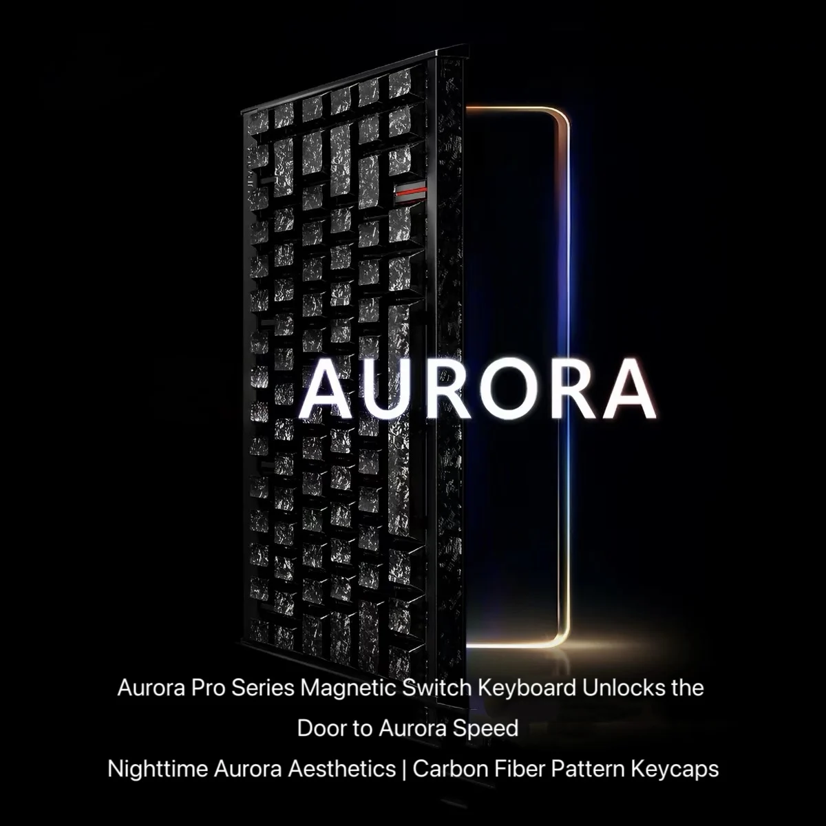 Aurora 65/75 Magnetic Axis RT0.01 Precision HIFI Gaming Mechanical Keyboard.