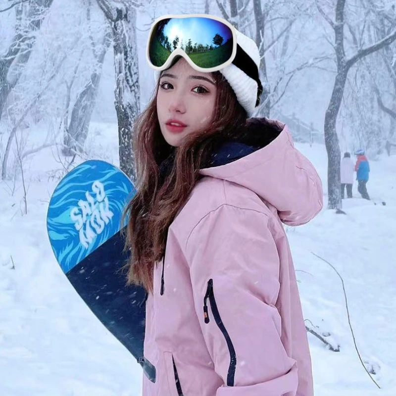 

Protective Glasses Motorcycle Helmet Outdoor Sports Windproof Dustproof Eyeglasses Ski Snowboard Goggles with Anti-slip Strips