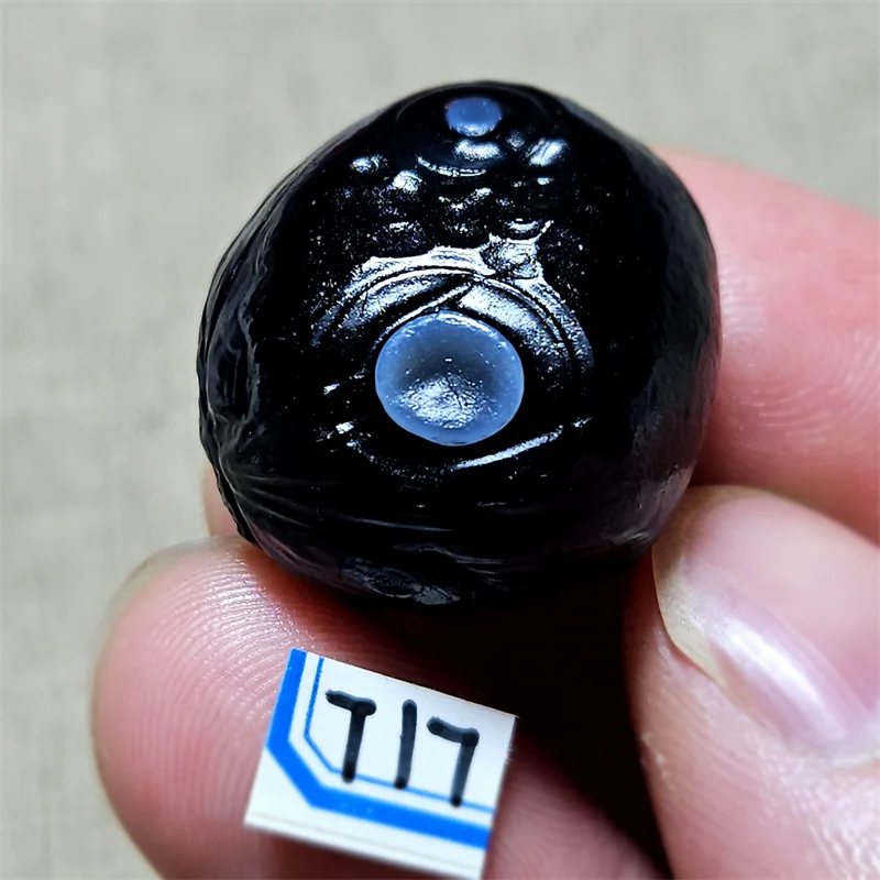 Natural black agate Energy Chakra Gemstone Reiki Healing Crystal  for diy aquarium decoration