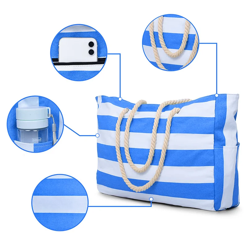 Thumbnail 4 - #45 Trending Large Canvas Tote Bags Right Now