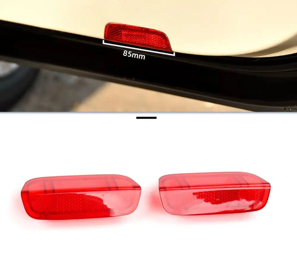 Red Front Interior Door Light Lens Reflector 1KD947419 For VW Jetta A5 MK5 Golf 5 6 7 GTI Passat B6 B7 CC Tiguan Touran T‑Roc
