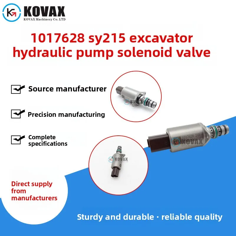 

For Sy135/205/215/245/365-10 Excavator New Proportional Pressure Reducing Solenoid Valve 1017628