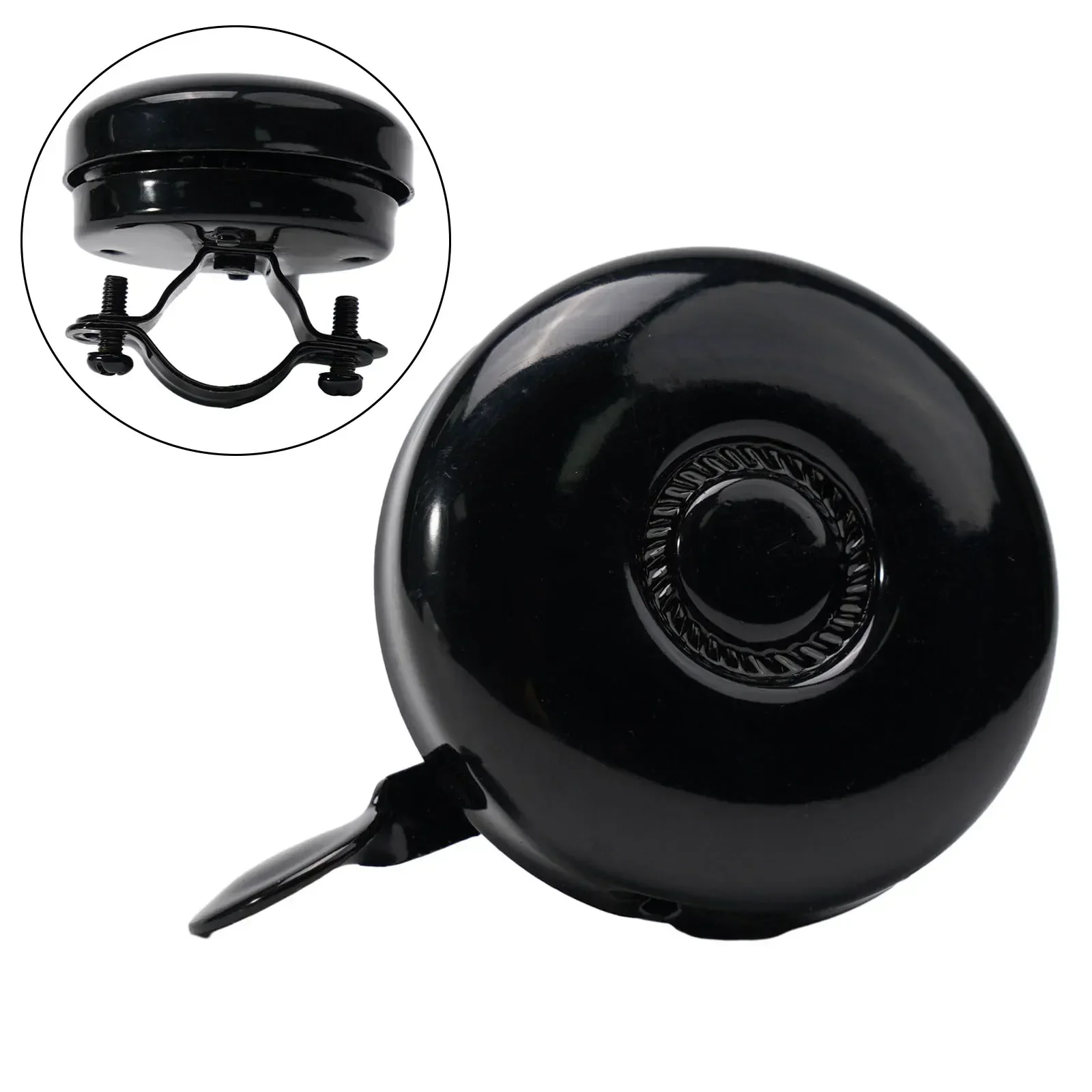 5.2cm Retro Bicycle Bell Nostalgic Cycling Doorbell Silver/Black Folding  Road Electric Bikes Iron & Plastic Handlebar Accessory - AliExpress 18