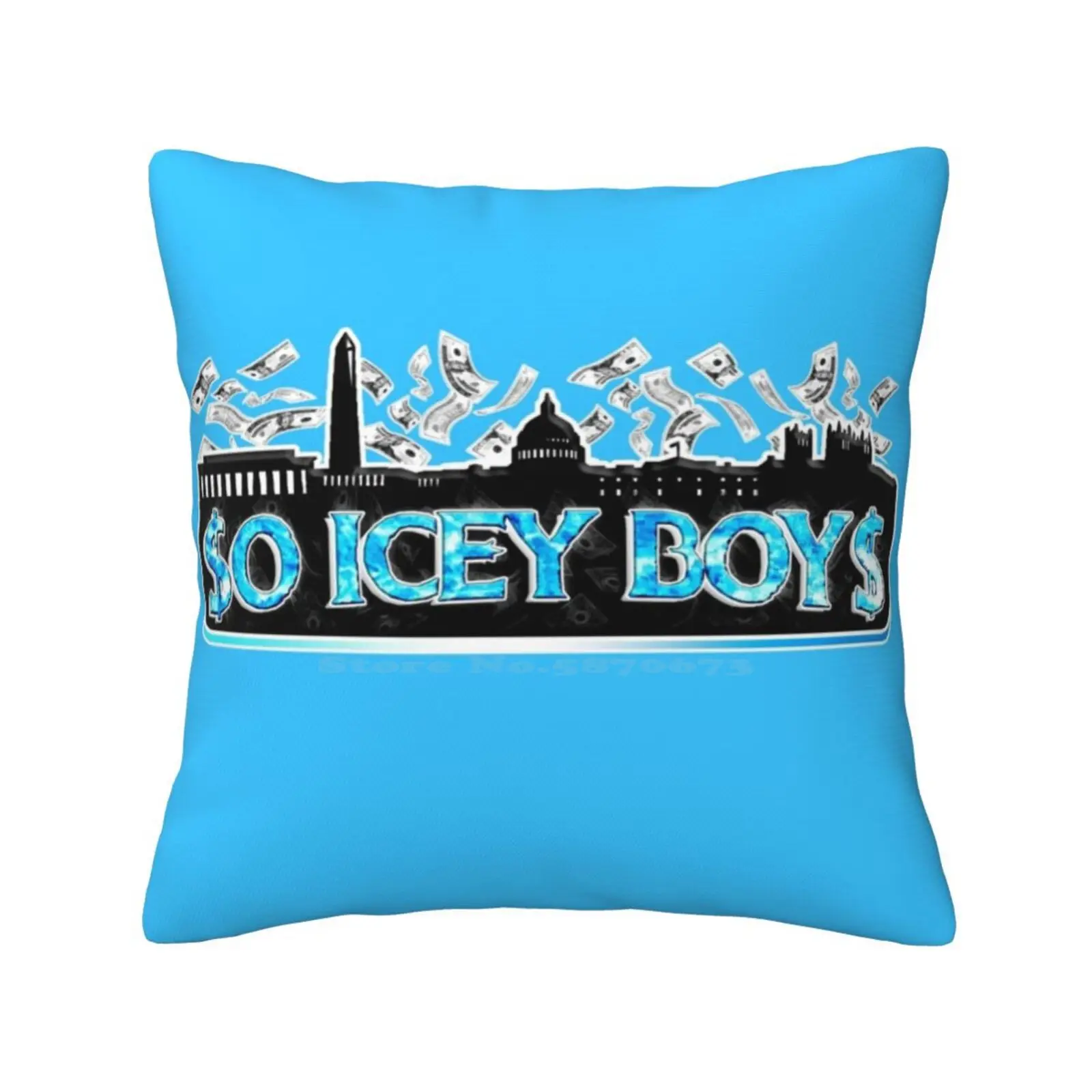 So Icey Boys ( Blue ) Bedroom Office Hug Pillowcase