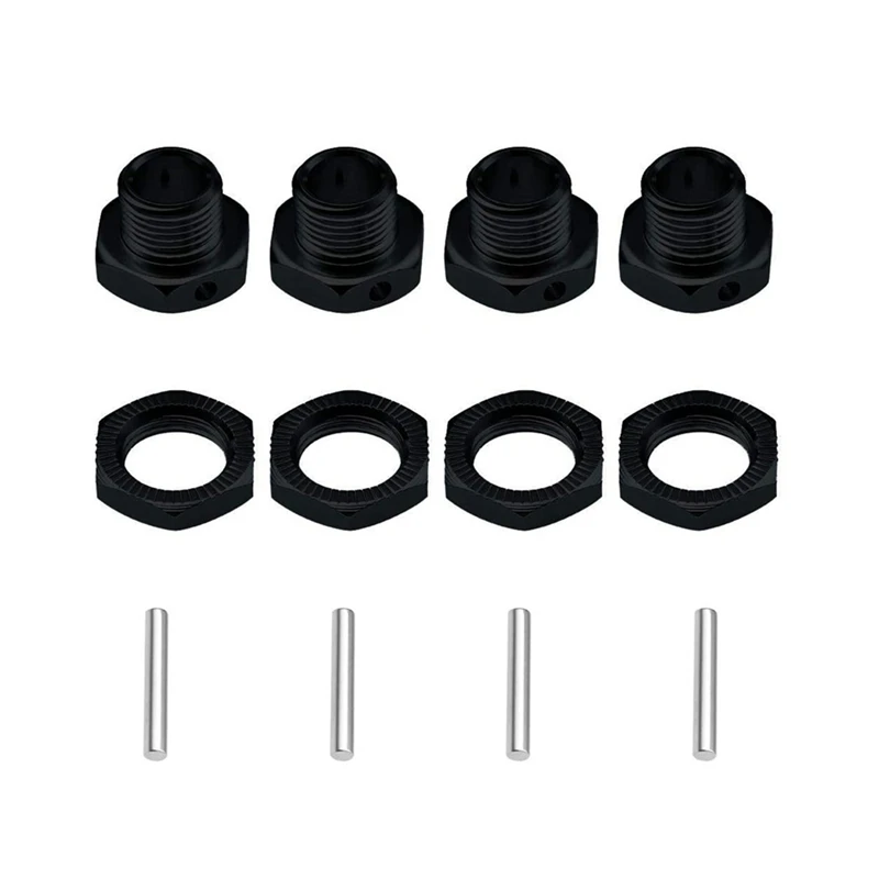 4PCS Wheel Hex Driver 17MM Metal Wheel Hex Coupler Upgrade Parts For HSP Traxxas HPI Tamiya HSP Redcat 1/8 RC Car