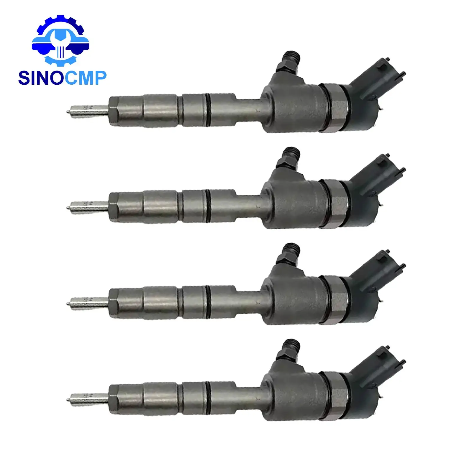 

0445110508 129E00-53100 4pcs New Common Rail Fuel Injector for Yanmar 4TNV98 4TNV88C Engine Part with 1 year warranty