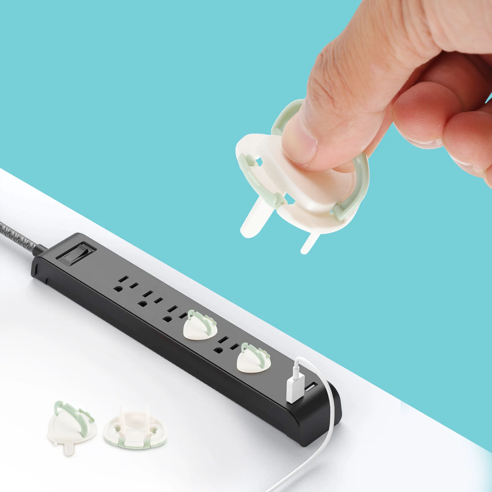 

12Pcs Proof Socket Cover Easy Remove Outlet Plug Cover for Adults Insulation Plug Guard Safe Room Use