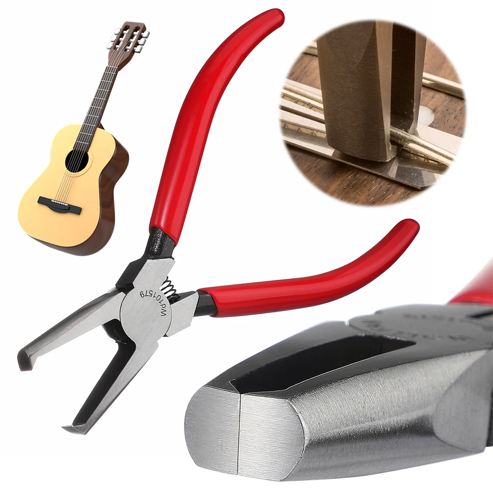 Guitar Plier Wire Puller Fret Tools Tool Wire Nippers Puller Stringed Instruments Tool Guitar Cutting Pliers Guitars Accessories