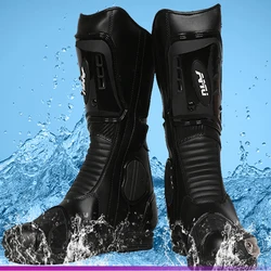 AMUMOTO Motorcycle Riding Boots Rally Cross-Country Athletic Shoes Anti-Fall Riding Shoes Men's And Women's Cycling Boots