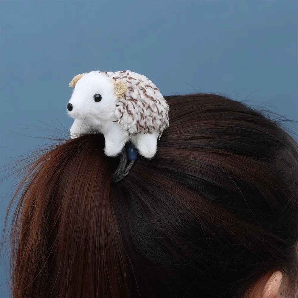 

High Quality Fashion Accessories Felted Animal Hairpin New Creative Animal Pattern Hair Jewelry Squirrel Hedgehog Hairpin Party